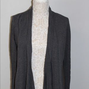 Grey Cardigan Sweater